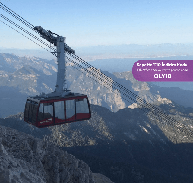 Olympos Cable Car Entry Ticket