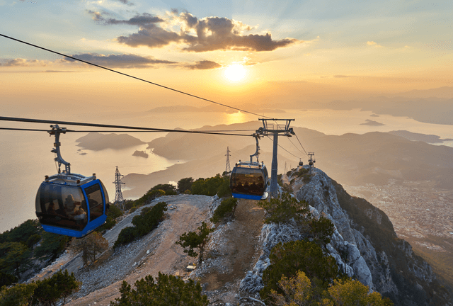 Babadağ Seilbahn-Erlebnis in Fethiye
