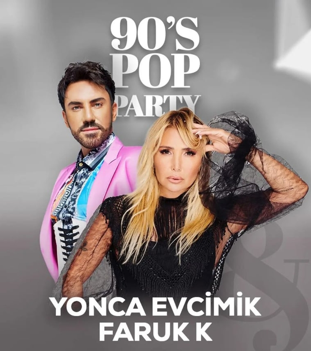 Yonca Evcimik & Faruk K 90's Pop Party