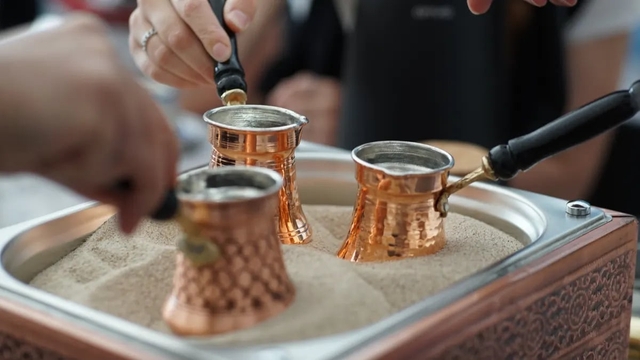 Turkish Coffee on Sand Workshop
