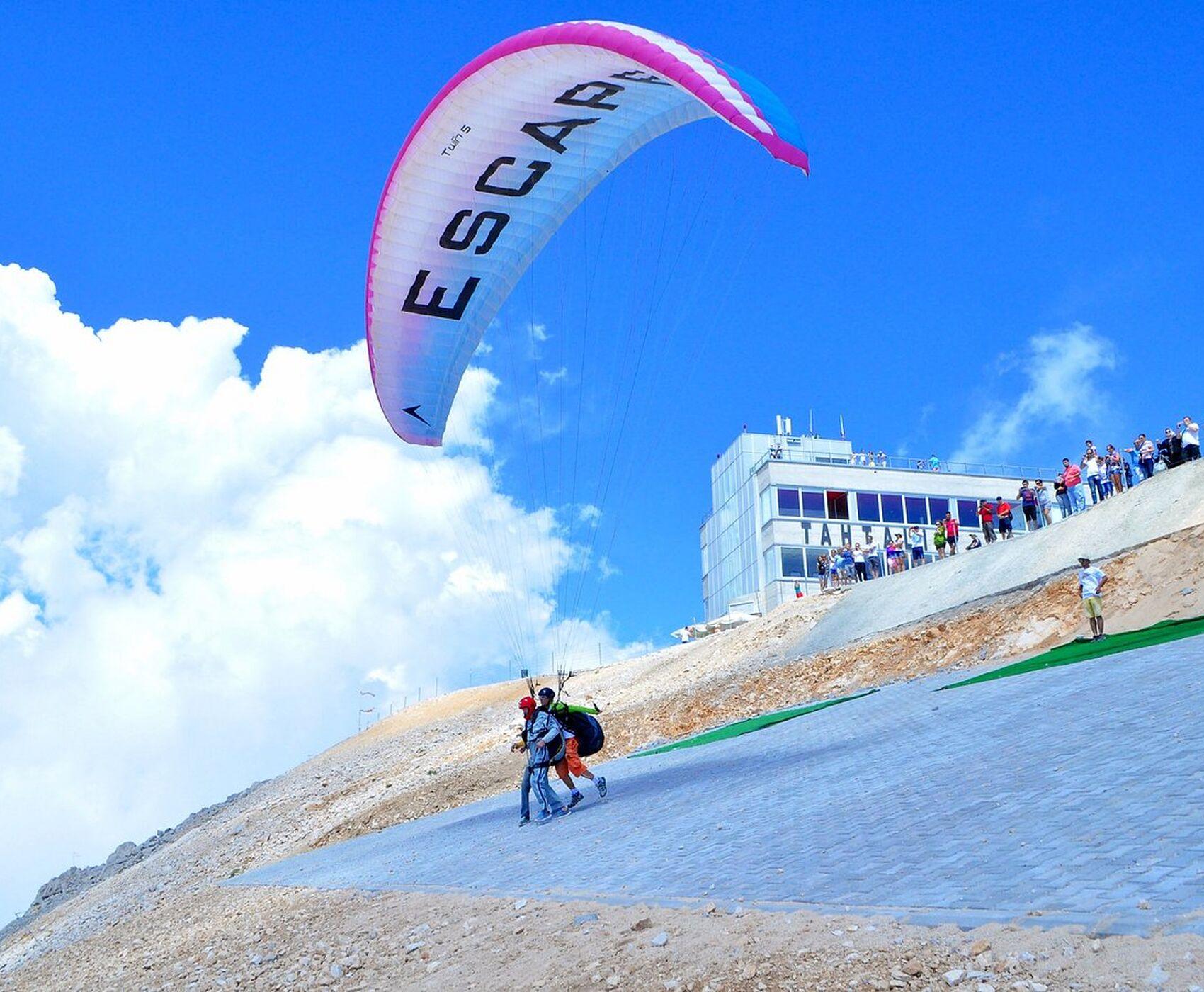 Gleitschirmflug vom Tahtalı Olympos