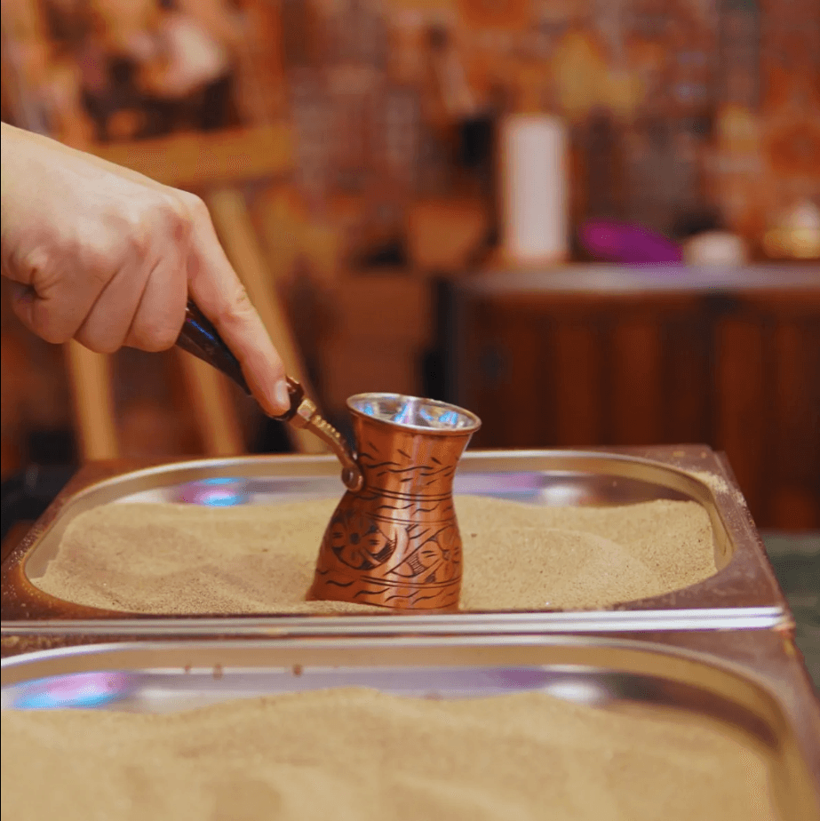 Türkischer Kaffee im Sand Workshop – Kappadokien